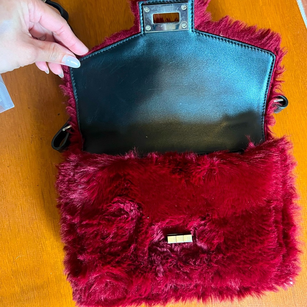 The Koopies Leather Faux Fur Bag